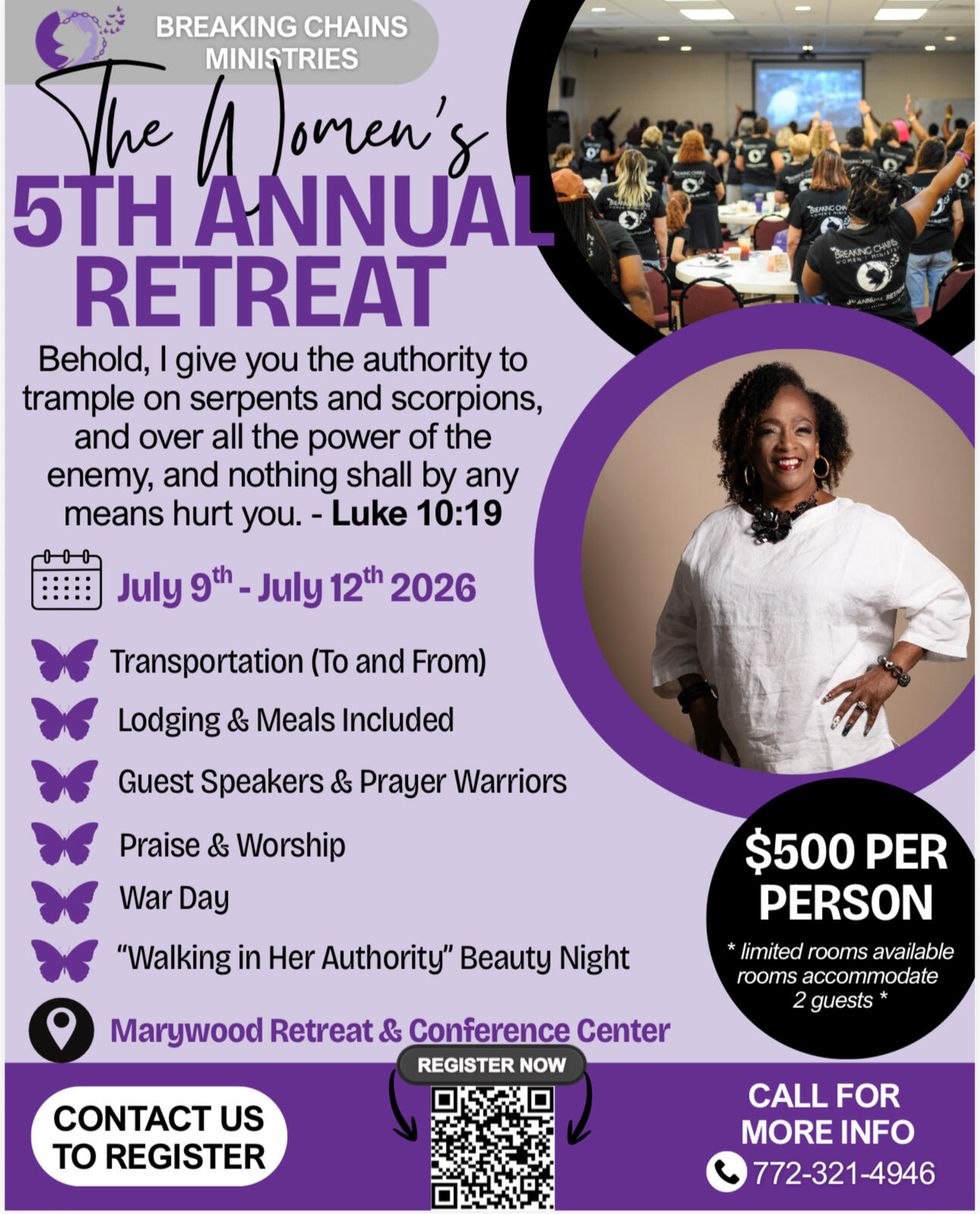 Breaking Chains Women's Ministry Annual Retreat